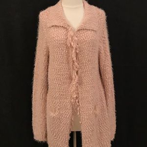 NWT light pink cardigan sweater